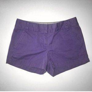 J.Crew Chino Broken-In Purple Casual Shorts- 2
